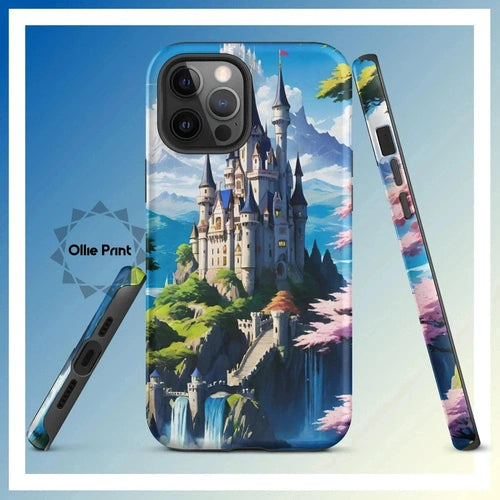 Ollieprint Castle of your Dreams Art Tough Case for iPhone® 11, 12, 13, 14, 15 - Ollie Print Designs LLC