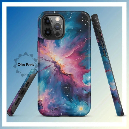 Ollieprint Celestial Artwork Tough Case for iPhone® 11, 12, 13, 14, 15 - Ollie Print Designs LLC