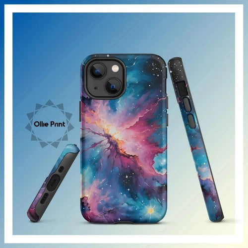 Ollieprint Celestial Artwork Tough Case for iPhone® 11, 12, 13, 14, 15 - Ollie Print Designs LLC