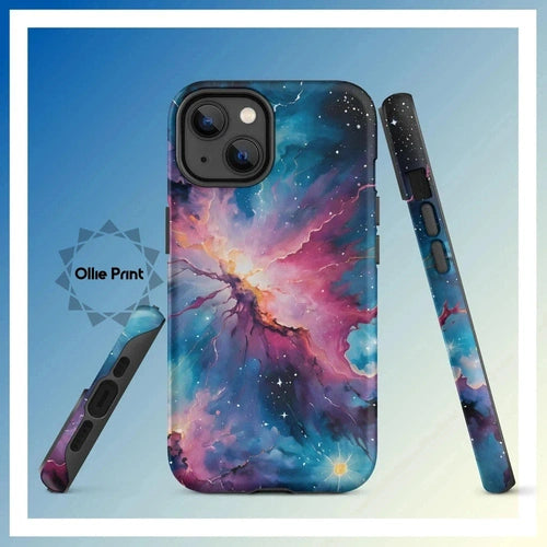 Ollieprint Celestial Artwork Tough Case for iPhone® 11, 12, 13, 14, 15 - Ollie Print Designs LLC