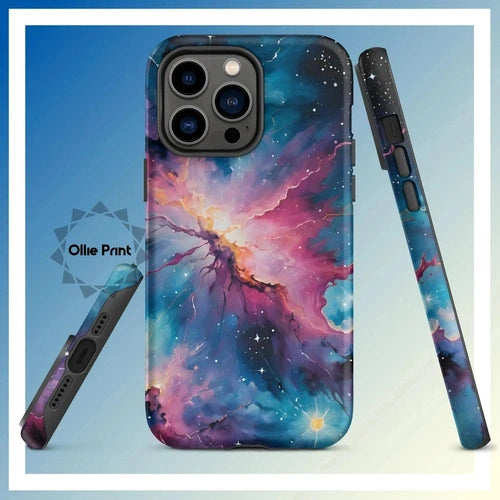 Ollieprint Celestial Artwork Tough Case for iPhone® 11, 12, 13, 14, 15