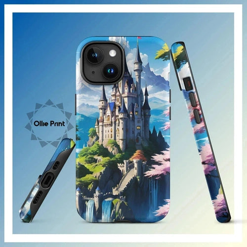 Ollieprint Castle of your Dreams Art Tough Case for iPhone® 11, 12, 13, 14, 15