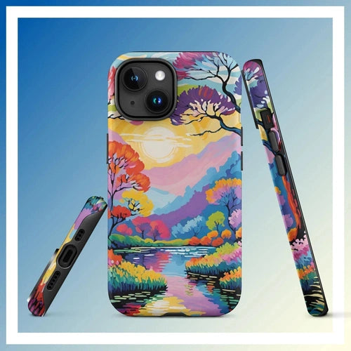 Ollie Print Lakeside Retreat iPhone® 11, 12, 13, 14, 15 Tough Case