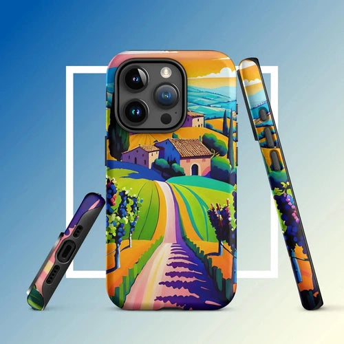 Ollieprint Tuscan Dream Art Tough Case for iPhone® 11, 12, 13, 14, 15