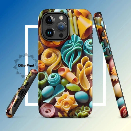 Ollieprint Pasta Shapes Art Tough Case for iPhone®