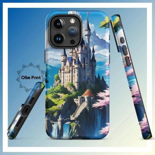 Ollieprint Castle of your Dreams Art Tough Case for iPhone® 11, 12, 13, 14, 15