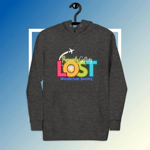 Purposely Getting LOST Traveler Comfort Hoodie - Ollie Print Designs LLC