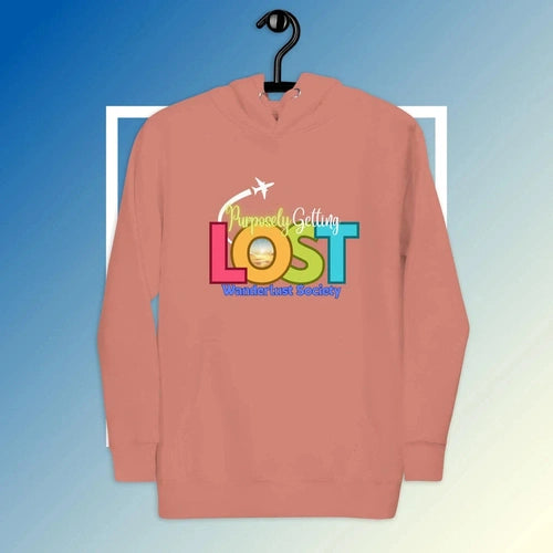 Purposely Getting LOST Traveler Comfort Hoodie - Ollie Print Designs LLC