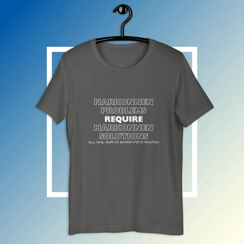 Harkonnen Problems Harkonnen Solutions Dune Tee - Ollie Print Designs LLC