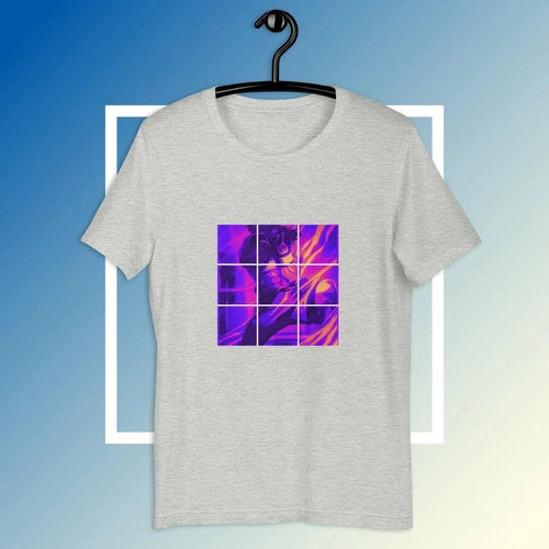 Unisex Anime Gradient Boxer Boxing Graphic Tee T-shirt - Ollie Print Designs LLC