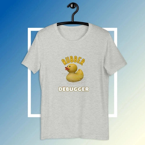 Rubber Duck Debugger Tech Software Dev Tee T-shirt - Ollie Print Designs LLC