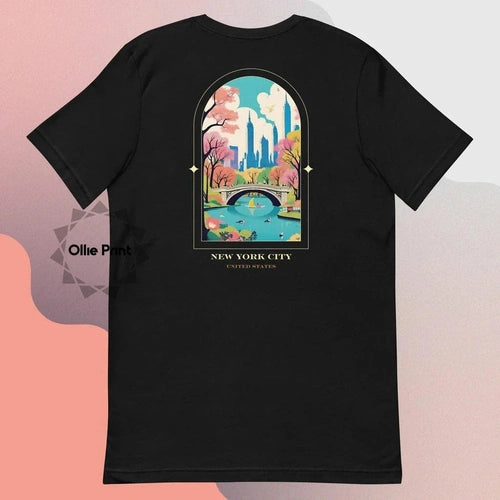 Wanderers World Traveler Tee - New York - Ollie Print Designs LLC