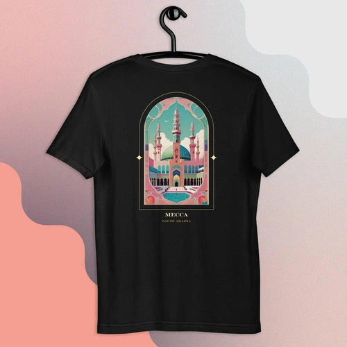 Wanderers World Traveler Tee - Mecca, Saudi Arabia - Ollie Print Designs LLC