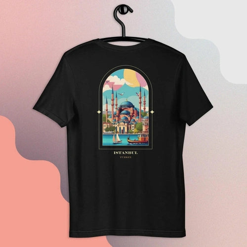 Wanderers World Traveler Tee - Istanbul, Turkey - Ollie Print Designs LLC