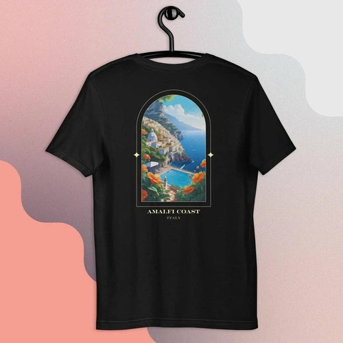 Wanderers World Traveler Tee - Amalfi, Italy - Ollie Print Designs LLC