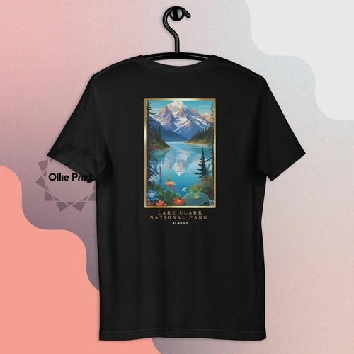 World Wanderers Co Lake Clark National Park Tee T-shirt - Ollie Print Designs LLC