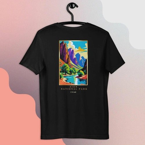 World Wanderers Co Zion National Park Tee - Ollie Print Designs LLC