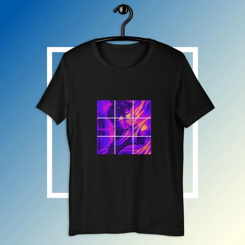 Unisex Anime Gradient Boxer Boxing Graphic Tee T-shirt - Ollie Print Designs LLC