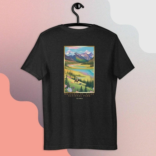 World Wanderers Co Wrangell-St Elias National Park Tee T-shirt - Ollie Print Designs LLC