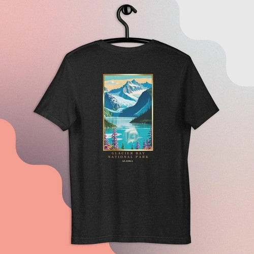 World Wanderers Co Glacier Bay National Park Tee T-Shirt - Ollie Print Designs LLC