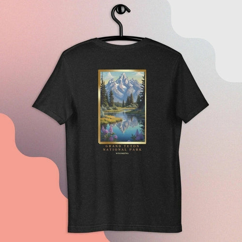 World Wanderers Co Grand Teton National Park Tee T-shirt - Ollie Print Designs LLC