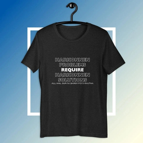 Harkonnen Problems Harkonnen Solutions Dune Tee - Ollie Print Designs LLC