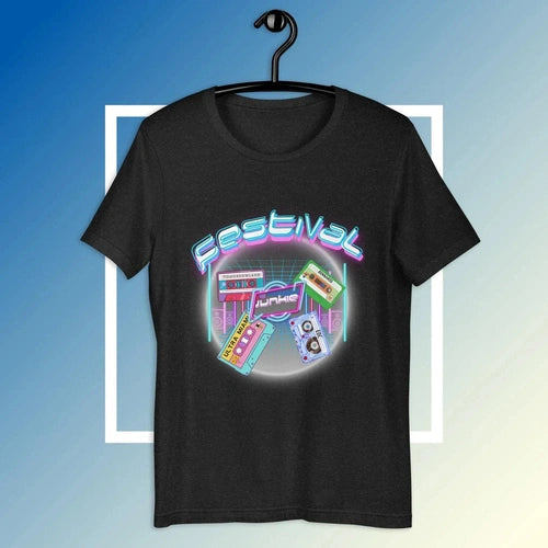 Music Festival Junkie Fun Tee Unisex T-shirt - Ollie Print Designs LLC