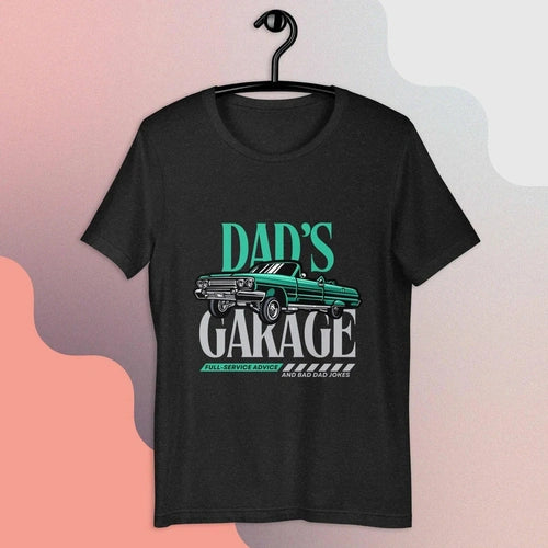 Dad's Garage Full Service Advice Lowrider Men's Tee T-shirt - Ollie Print Designs LLC