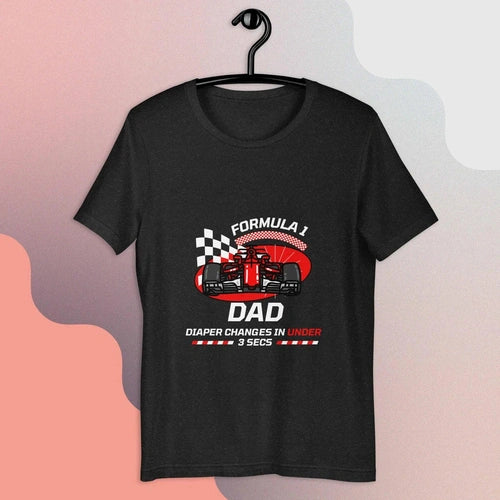 FORMULA 1 Dad F1 Fun Dad Tee T-shirt - Ollie Print Designs LLC