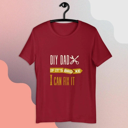 DIY Dad If It's Broke I Can Fix It Mens T-shirt - Ollie Print Designs LLC