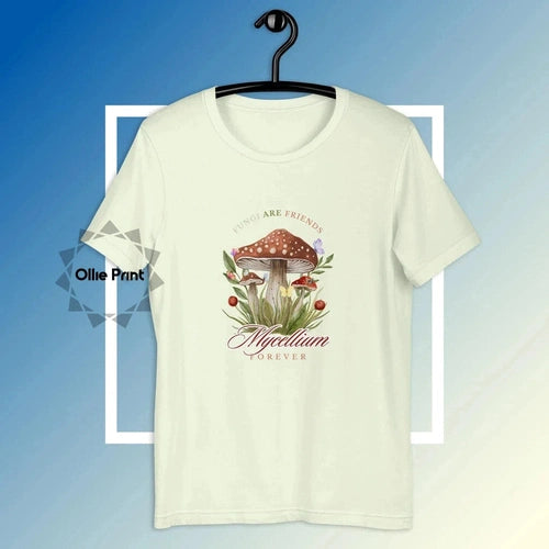 Fungi are Friends Mushroom Tee T-shirt Unisex - Ollie Print Designs LLC