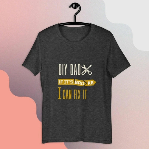 DIY Dad If It's Broke I Can Fix It Mens T-shirt - Ollie Print Designs LLC