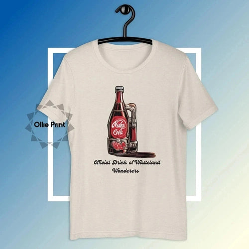 Fallout Nuka Cola Bottle Advertisement Tee T-shirt - Ollie Print Designs LLC