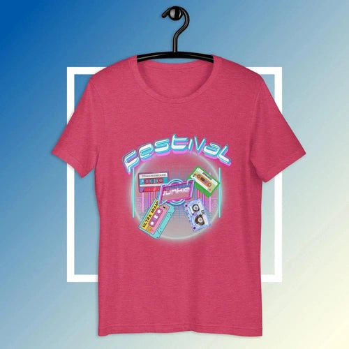 Music Festival Junkie Fun Tee Unisex T-shirt - Ollie Print Designs LLC