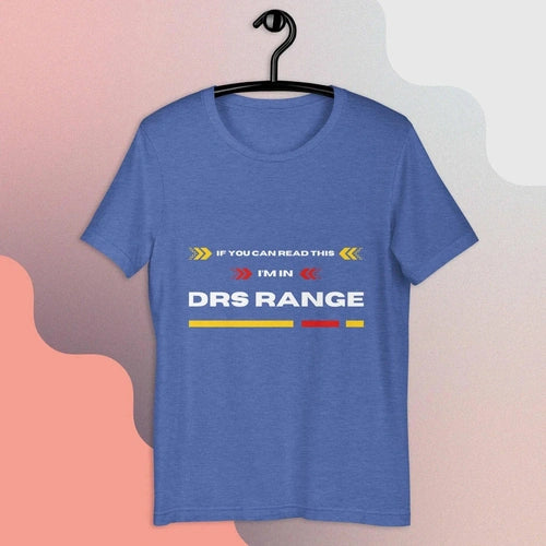 If You Can Read This DRS Range Formula 1 Unisex T-shirt - Ollie Print Designs LLC