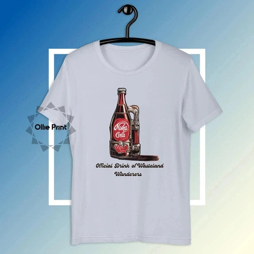 Fallout Nuka Cola Bottle Advertisement Tee T-shirt - Ollie Print Designs LLC