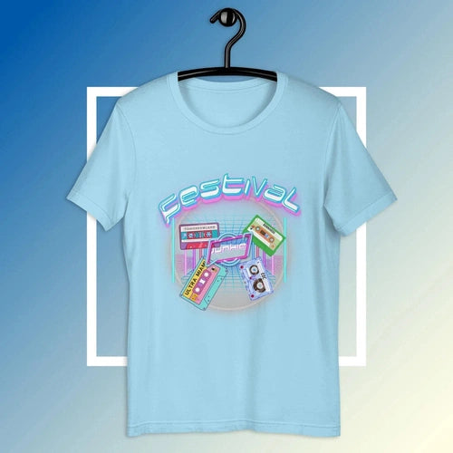 Music Festival Junkie Fun Tee Unisex T-shirt - Ollie Print Designs LLC