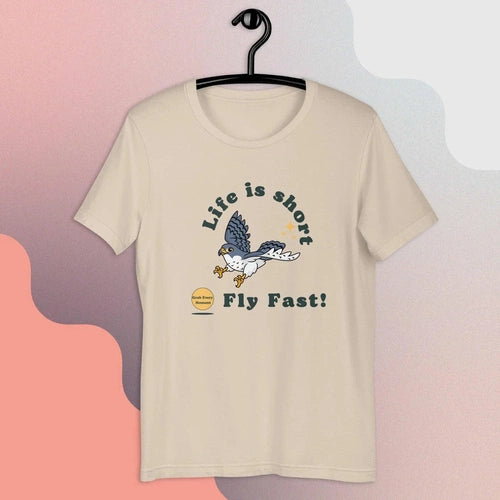 Life is Short Fly Fast Unisex Mens Tee - Ollie Print Designs LLC