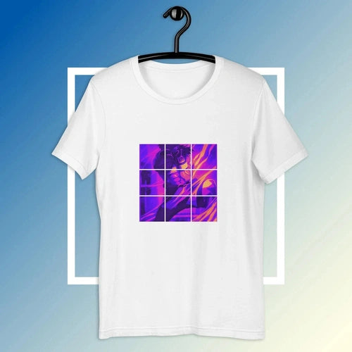 Unisex Anime Gradient Boxer Boxing Graphic Tee T-shirt - Ollie Print Designs LLC