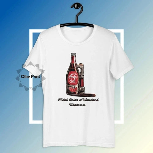 Fallout Nuka Cola Bottle Advertisement Tee T-shirt - Ollie Print Designs LLC