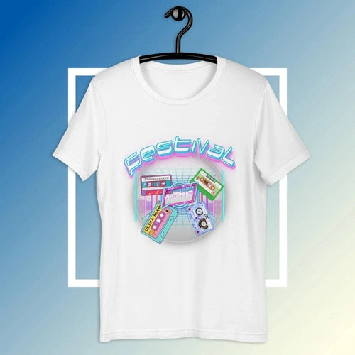 Music Festival Junkie Fun Tee Unisex T-shirt - Ollie Print Designs LLC