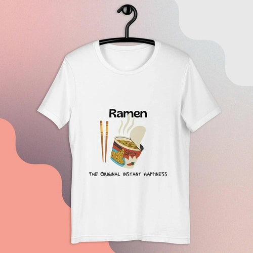 Ramen The Original Instant Happiness Unisex T-shirt - Ollie Print Designs LLC