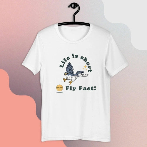 Life is Short Fly Fast Unisex Mens Tee - Ollie Print Designs LLC