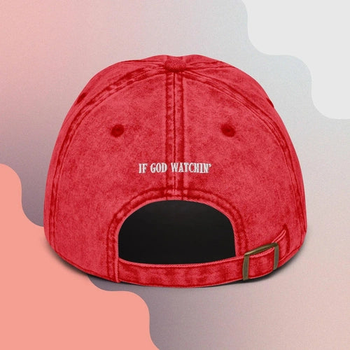 Not Like Us Hide the Bible Dad Hat Vintage Cotton Twill Cap - Ollie Print Designs LLC