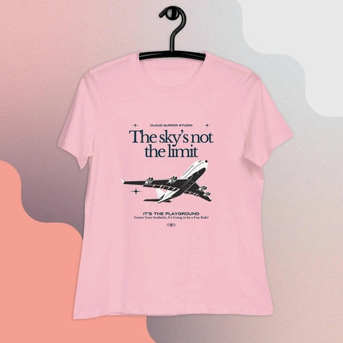 The Sky's Not The Limit It's the Playground Women's T-Shirt - Ollie Print Designs LLC